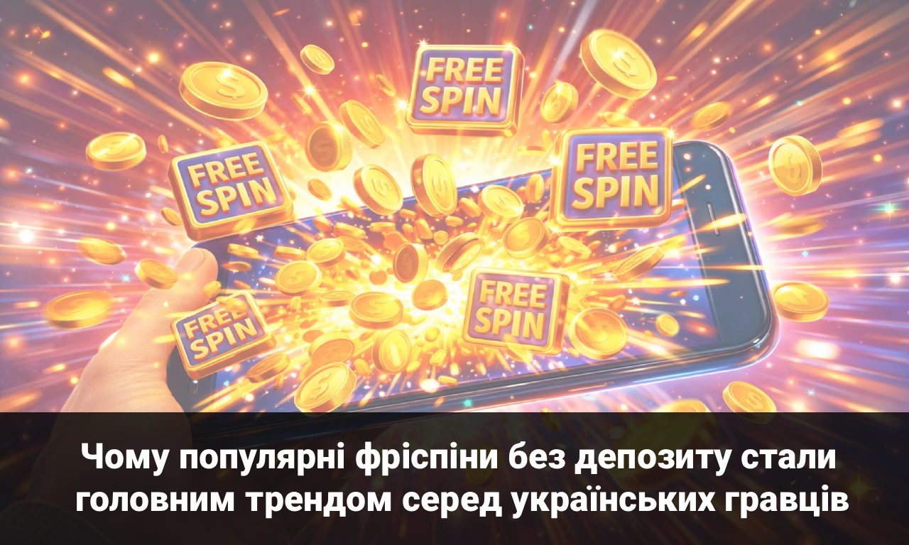 Чому популярні фріспіни без депозиту стали головним трендом серед українських гравців