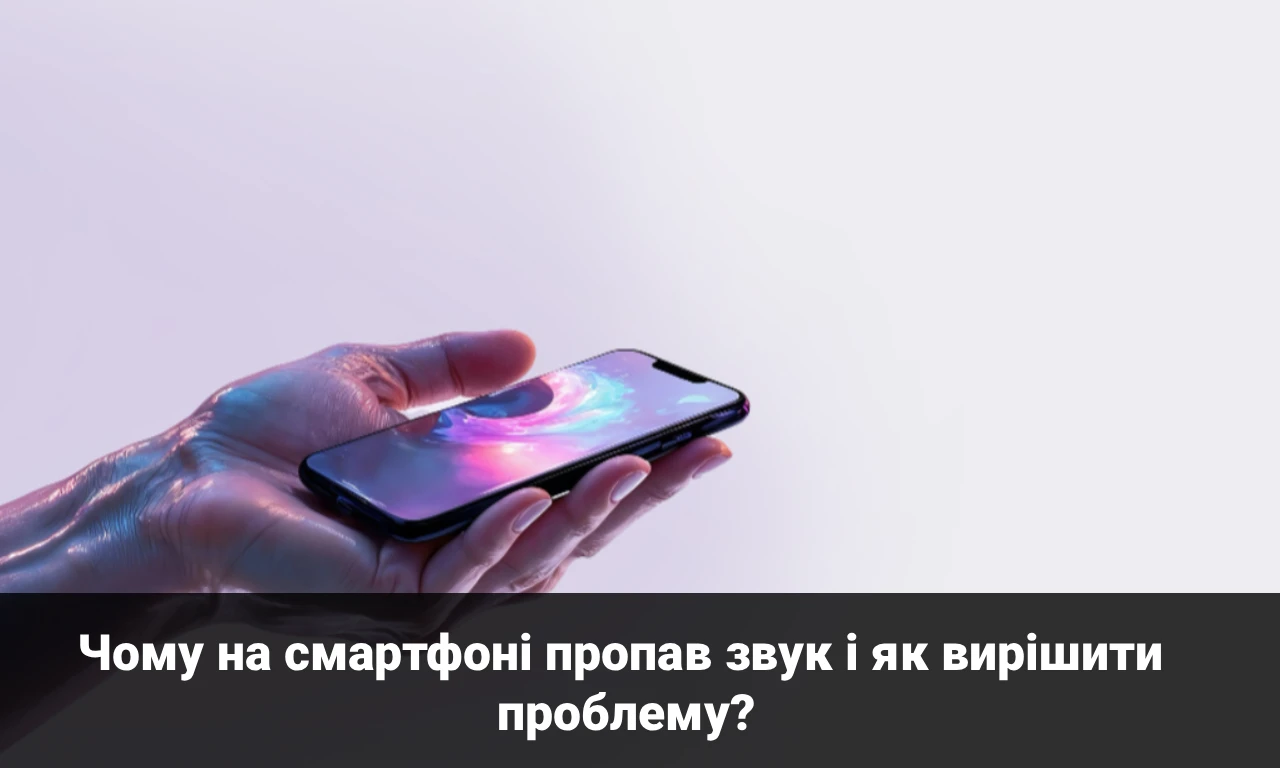 Чому на смартфоні пропав звук і як вирішити проблему?