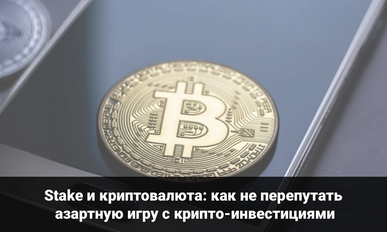 Stake и криптовалюта: как не перепутать азартную игру с крипто-инвестициями
