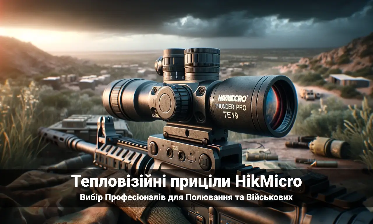 Тепловізійні приціли HikMicro: Вибір Професіоналів для Полювання та Військових